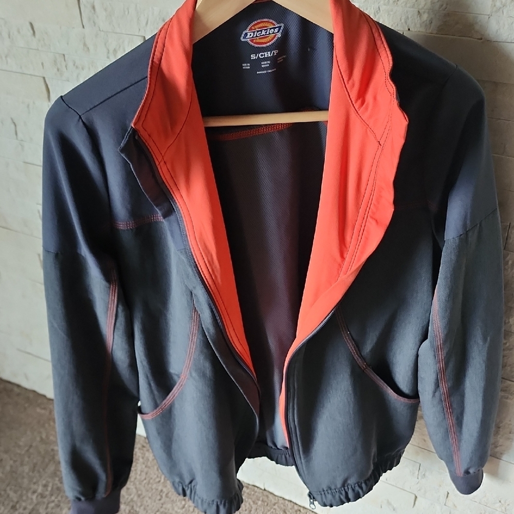 Dickies Women's Grey And Orange Jacket